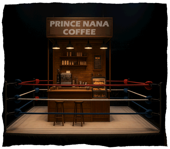 Prince Nana Pro Wrestling Coffee