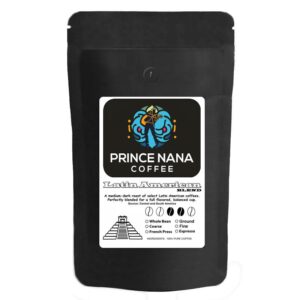 Prince Nana Latin American Whole Bean Coffee - 10 Oz