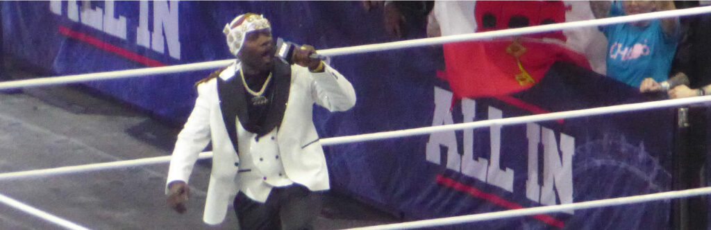 Prince Nana at AEW All In - August 2024